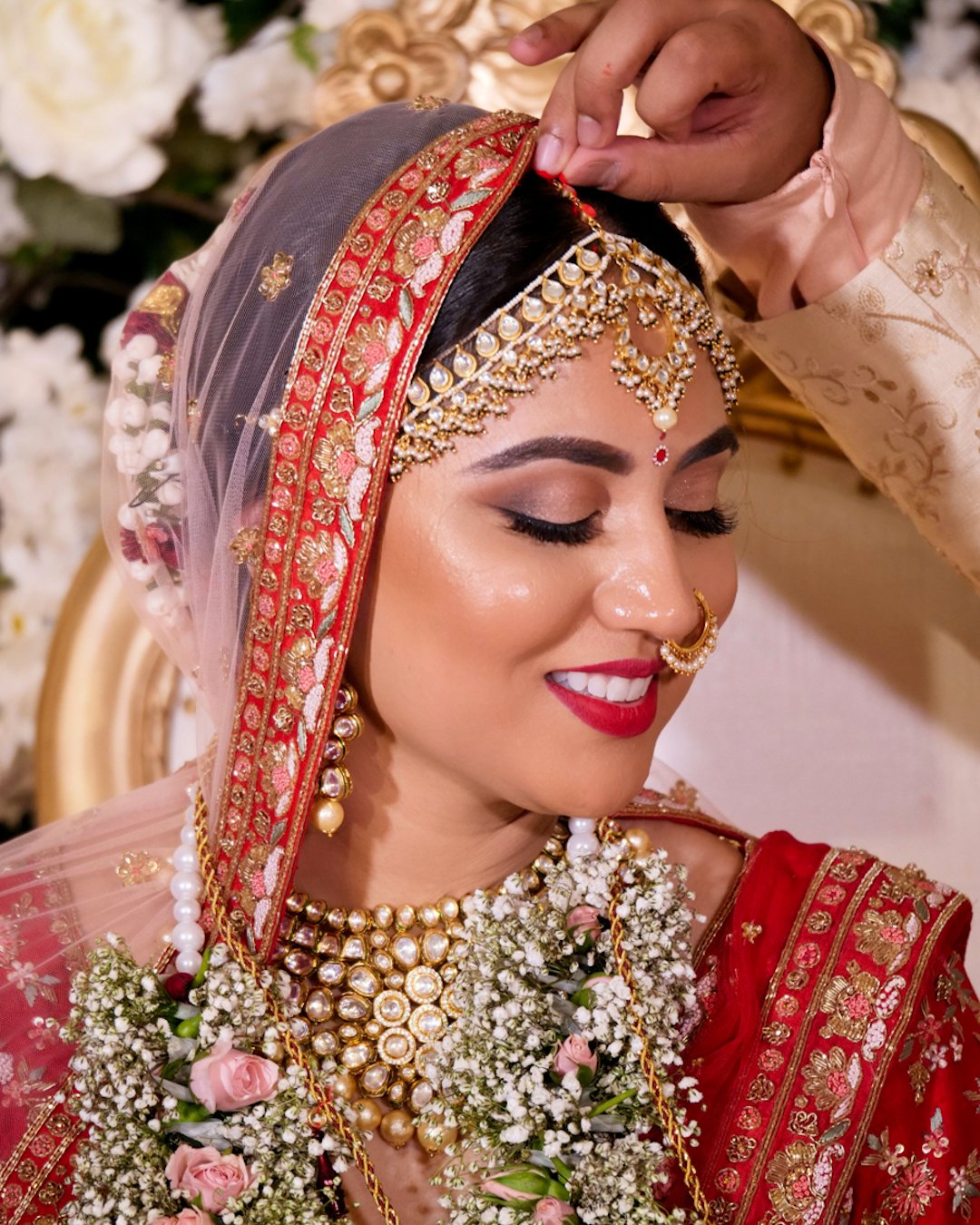 Mehendi wedding setup
