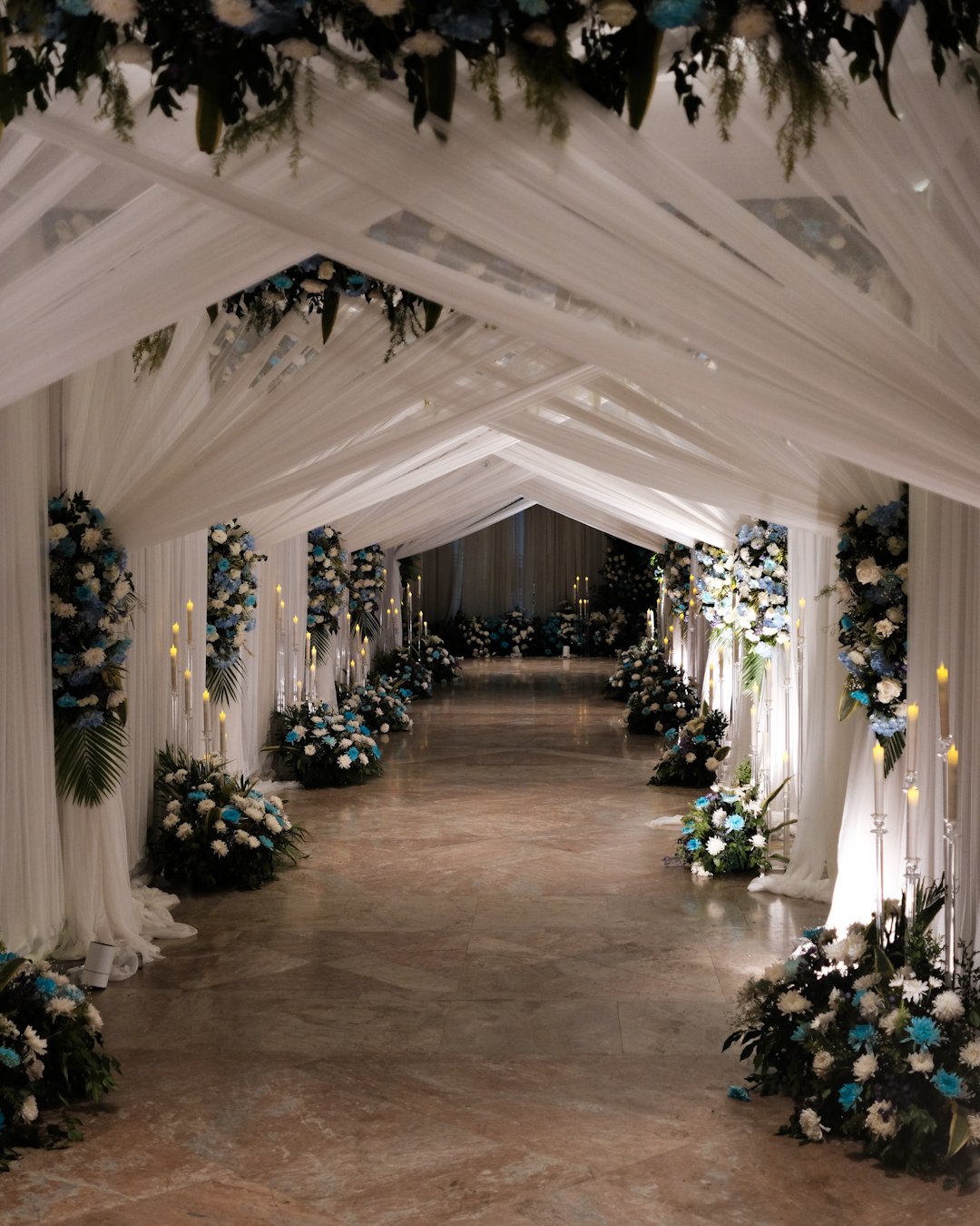 Wedding table setting