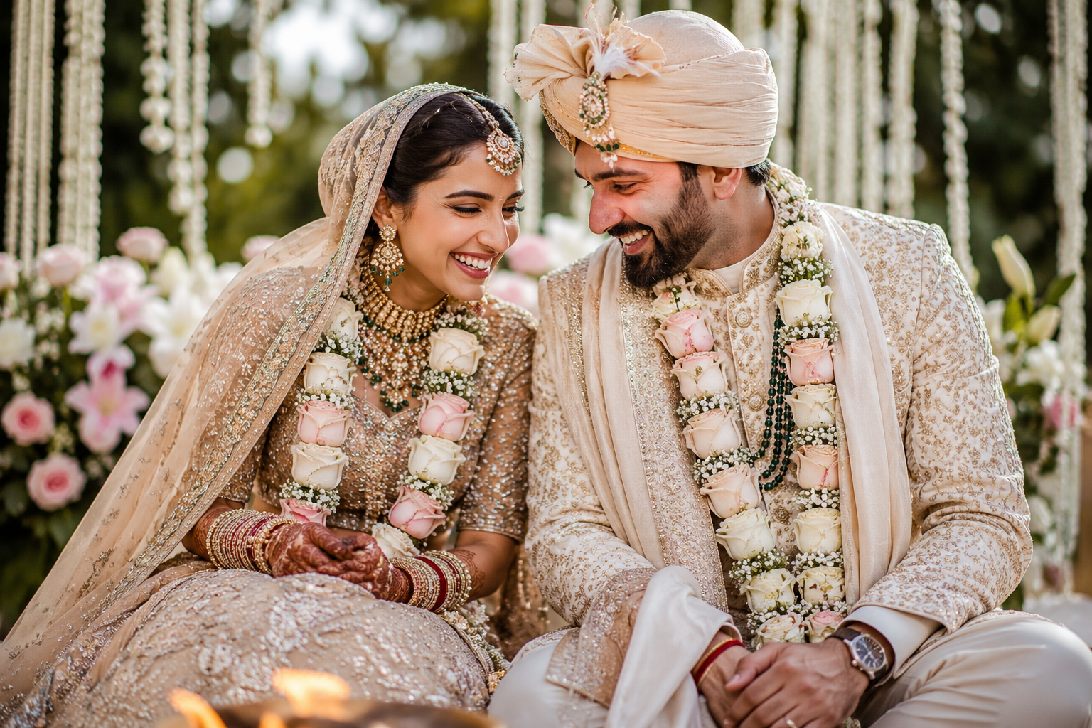 Wedding couple