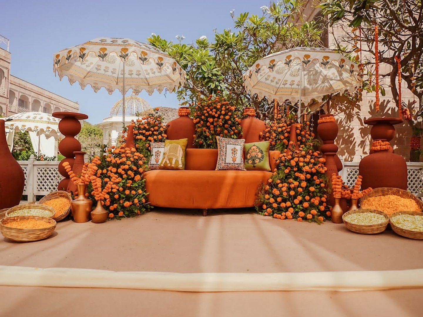 Wedding setup