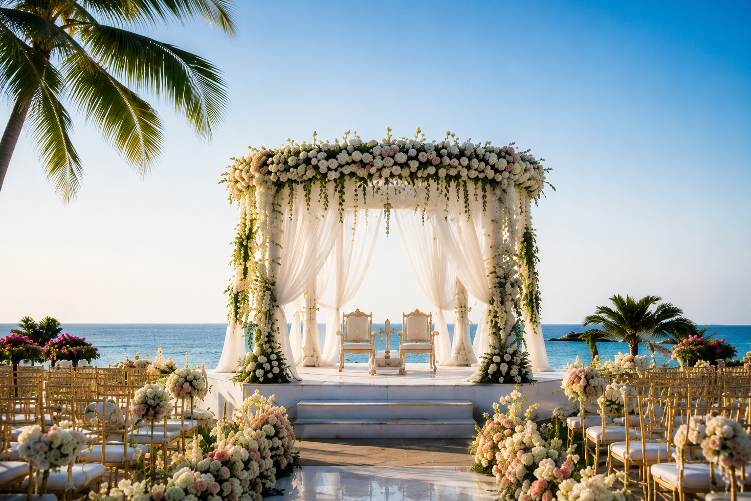 Wedding setup